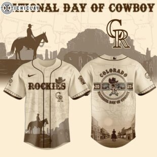 Colorado Rockies MLB x National Day Of Cowboy Baseball Jersey For Fans