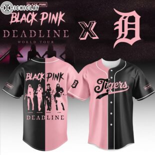 Detroit Tigers MLB x Blackpink Baseball Jersey Shirt