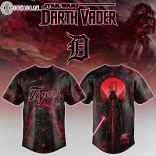 Detroit Tigers MLB x Star Wars Baseball Jersey For Fans