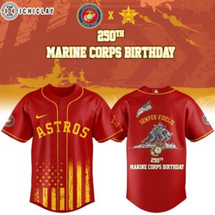Houston Astros MLB x 250 U.S. ARMY Baseball Jersey Shirt