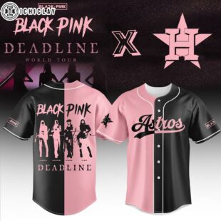Houston Astros MLB x Blackpink Baseball Jersey Shirt