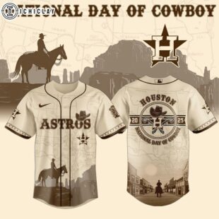 Houston Astros MLB x National Day Of Cowboy Baseball Jersey For Fans