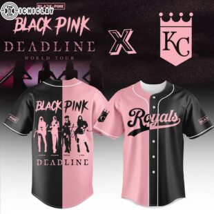 Kansas City Royals MLB x Blackpink Baseball Jersey Shirt