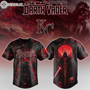 Kansas City Royals MLB x Star Wars Baseball Jersey For Fans