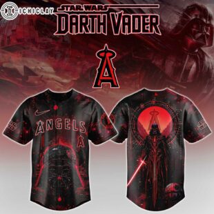 Los Angeles Angels MLB x Star Wars Baseball Jersey For Fans