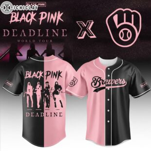 Milwaukee Brewers MLB x Blackpink Baseball Jersey Shirt