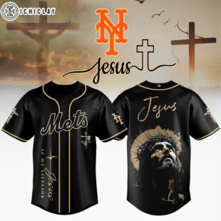 New York Mets MLB x Jesus Baseball Jersey For Fans