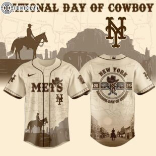 New York Mets MLB x National Day Of Cowboy Baseball Jersey For Fans