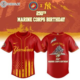 New York Yankees MLB x 250 U.S. ARMY Baseball Jersey Shirt