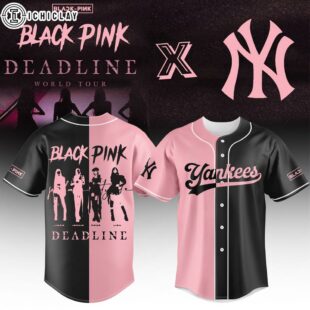 New York Yankees MLB x Blackpink Baseball Jersey Shirt