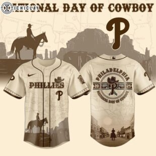 Philadelphia Phillies MLB x National Day Of Cowboy Baseball Jersey For Fans