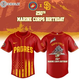 San Diego Padres MLB x 250 U.S. ARMY Baseball Jersey Shirt