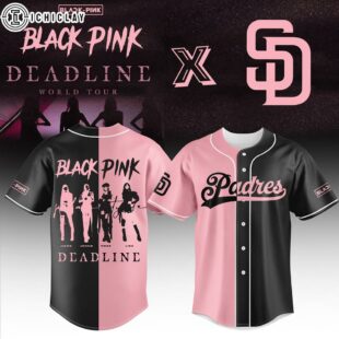 San Diego Padres MLB x Blackpink Baseball Jersey Shirt