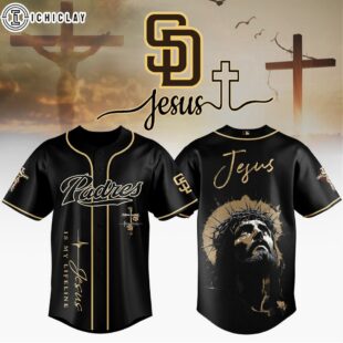 San Diego Padres MLB x Jesus Baseball Jersey For Fans