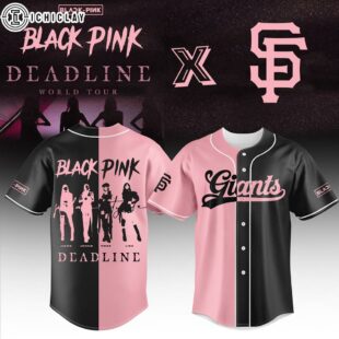 San Francisco Giants MLB x Blackpink Baseball Jersey Shirt
