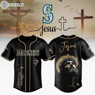 Seattle Mariners MLB x Jesus Baseball Jersey For Fans