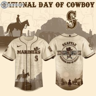 Seattle Mariners MLB x National Day Of Cowboy Baseball Jersey For Fans