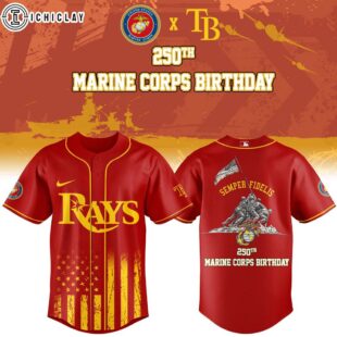 Tampa Bay Rays MLB x 250 U.S. ARMY Baseball Jersey Shirt