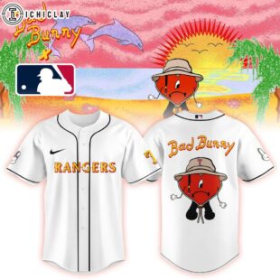 Texas Rangers MLB x Bad Bunny Baseball Jersey For Fans