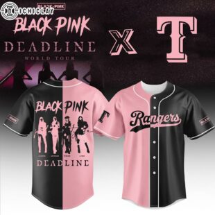 Texas Rangers MLB x Blackpink Baseball Jersey Shirt
