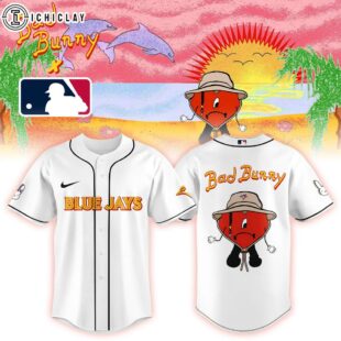 Toronto Blue Jays MLB x Bad Bunny Baseball Jersey For Fans