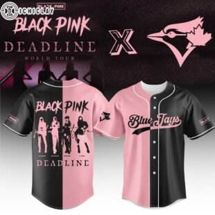 Toronto Blue Jays MLB x Blackpink Baseball Jersey Shirt