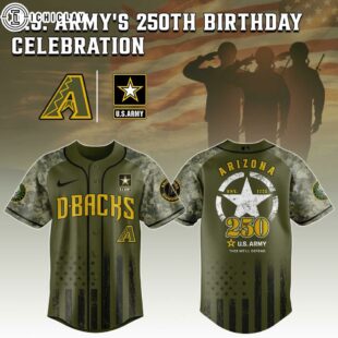 Arizona Diamondbacks MLB x 250 U.S. ARMY Baseball Jersey For Fans