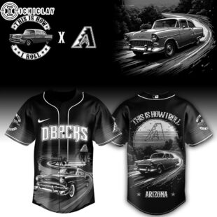 Arizona Diamondbacks MLB x Classic Car Pride Baseball Jersey For Fans