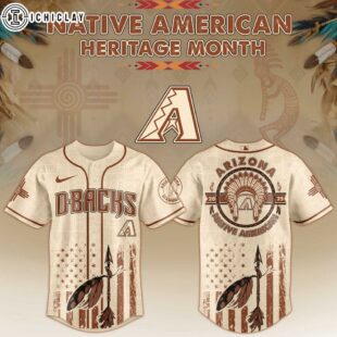 Arizona Diamondbacks MLB x Native American Heritage Month Baseball Jersey Shirt For Fans
