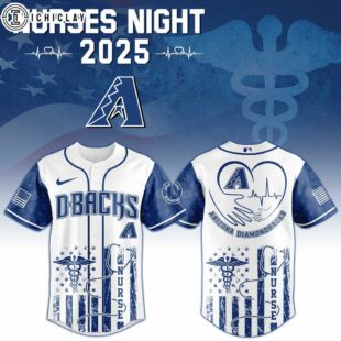Arizona Diamondbacks MLB x Nurses Baseball Jersey Shirt