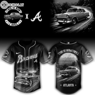 Atlanta Braves MLB x Classic Car Pride Baseball Jersey For Fans