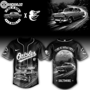 Baltimore Orioles MLB x Classic Car Pride Baseball Jersey For Fans