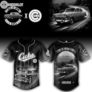Chicago Cubs MLB x Classic Car Pride Baseball Jersey For Fans