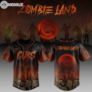 Chicago Cubs MLB x Zombie Land Baseball Jersey For Fans