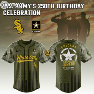Chicago White Sox MLB x 250 U.S. ARMY Baseball Jersey For Fans