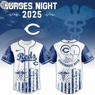 Cincinnati Reds MLB x Nurses Baseball Jersey Shirt
