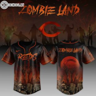 Cincinnati Reds MLB x Zombie Land Baseball Jersey For Fans