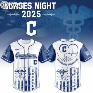 Cleveland Guardians MLB x Nurses Baseball Jersey Shirt