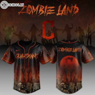 Cleveland Guardians MLB x Zombie Land Baseball Jersey For Fans