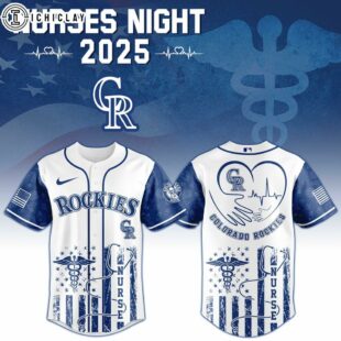 Colorado Rockies MLB x Nurses Baseball Jersey Shirt