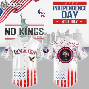 Colorado Rockies MLB x The 4th of July Military Baseball Jersey Shirt