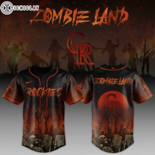 Colorado Rockies MLB x Zombie Land Baseball Jersey For Fans