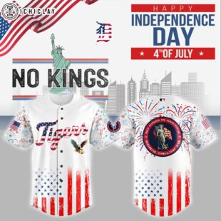Detroit Tigers MLB x The 4th of July Military Baseball Jersey Shirt