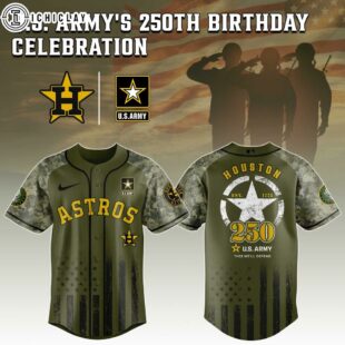Houston Astros MLB x 250 U.S. ARMY Baseball Jersey For Fans