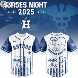 Houston Astros MLB x Nurses Baseball Jersey Shirt