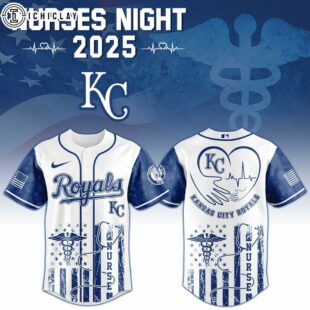 Kansas City Royals MLB x Nurses Baseball Jersey Shirt