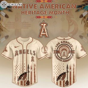Los Angeles Angels MLB x Native American Heritage Month Baseball Jersey Shirt For Fans