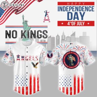 Los Angeles Angels MLB x The 4th of July Military Baseball Jersey Shirt