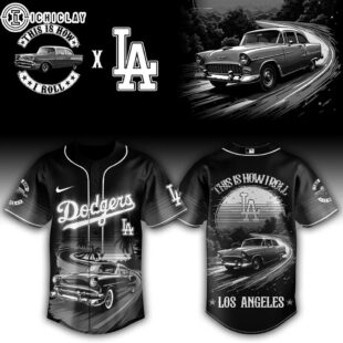 Los Angeles Dodgers MLB x Classic Car Pride Baseball Jersey For Fans