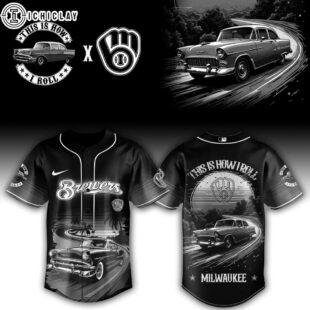 Milwaukee Brewers MLB x Classic Car Pride Baseball Jersey For Fans